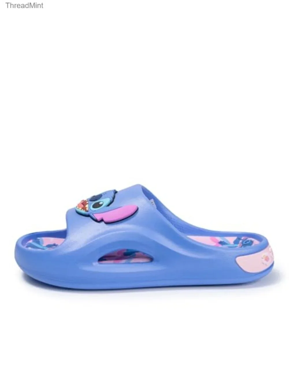 Disney Stitch Girls Slides Youth Water-Resistant Slip-On EVA Summer Sandal